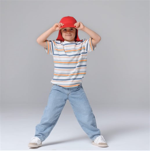BB11B Beechfield Kids Legionnaire Style Cap