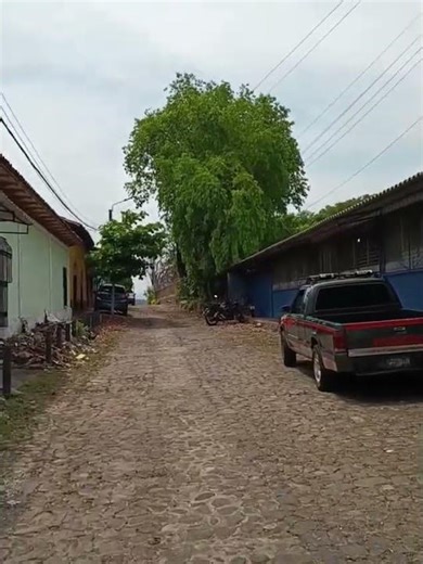 Y nos fuimos a caminar por la Calle Cielito Lindo, Barrio Concepción, Suchitoto #Suchitoto