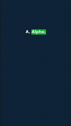 Hearing the NATO Alphabet Changes How You Think Part-1 #Mindset #Shorts