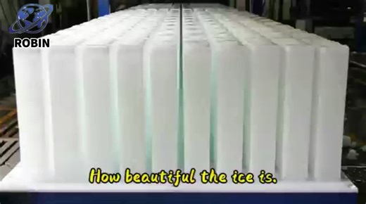 ROBIN Industrial 3 t Air Cooling Ice Block Machine 1000kg