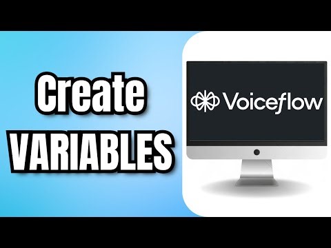 How to Create VARIABLES in VOICEFLOW