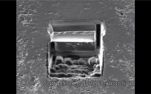 FIB制备透射电镜（TEM）样品的过程