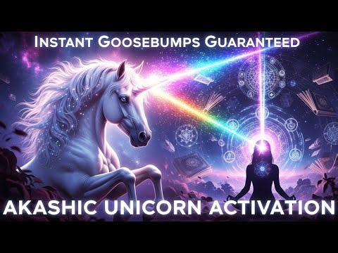 "AKASHIC UNICORN ACTIVATION: Instant Goosebumps & Soul Awakening Hypnosis" #AkashicRecords