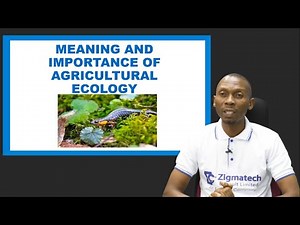 AGRICULTURAL SCIENCE | MEANING, AND IMPORTANCE OF AGRICULTURAL ECOLOGY | EXAM GUIDE | LEARNING HUB