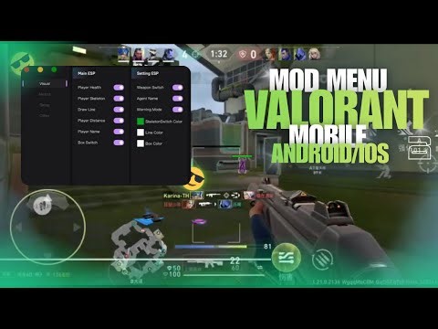 Cheat Valorant Mobile Mod Menu Updated 2026 Aimbot, Esp, No Recoil ANDROID/iOS Non Root/No Jailbreak