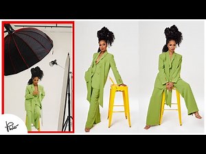 STUDIO PHOTOGRAPHY LIGHTING for Clean Images | Shooting with 2 lights - BTS with Canon R5
