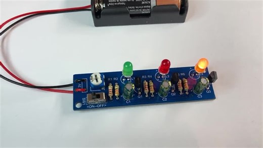 DIY LED Chaser Kit With Speed Control: Learn to Solder Project - Etsy
