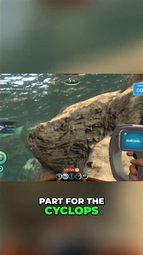 Discovering the Cyclops Engine Fragment: A Gold Find! #shorts