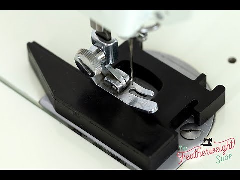 Presser Foot Gauge - Setting the Presser Foot Height & Alignment
