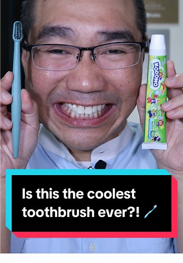 Is this the coolest toothbrush ever?! 🪥 #DoctorTristanPeh #ItsBrushingTime