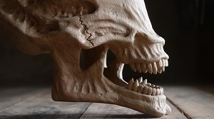 31K views · 292 reactions | Alien Skull. Wood carving, oak wood. #woodcarving | Oleksandr Hrytsai. Wood Carving | Facebook