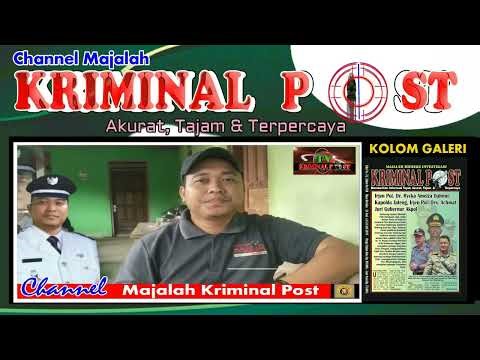 Anam Lutfi SE, Kades Patukgawemulyo, Mendukung KMP Program Prabowo