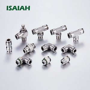 [Hot Item] Pneumatic Parts Supplier Air Connector 316L Stainless Steel Fitting Use for Food Equipment