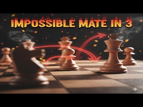 Hardest Mate in 3 Explained | Can YOU Solve This Pro-Level Puzzle?