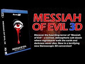 🎬 Messiah of Evil (3D Remaster) | Horror Movie Trailer in Red Blue Anaglyph 3D | Cult Classic!