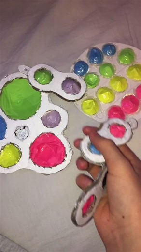 You can make lots of #homemade popping things using my simple dimple #tutorial #fidgettoy #fidget #fyp #foryoupage #viral #blowup #learnontiktok