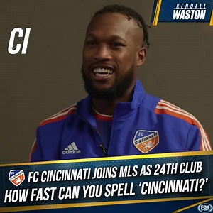 125K views · 381 reactions | Spalling is hard.  More than a few Major League Soccer stars had a rough time spelling the league's 24th and newest team, FC Cincinnati. #MLSisBack | FOX Soccer | Facebook