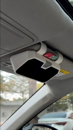 Sun Visor Sunglasses Holder: Anti-Scratch Car Storage Hack for Daily Drives 🚗✨