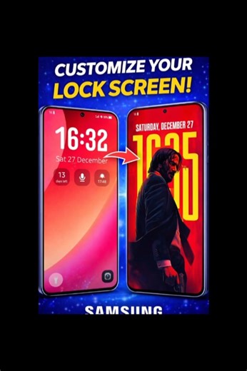 Make Your Samsung Lock Screen Look INSANE! #oneui #smartphone #samsung #tech #oneuitricks