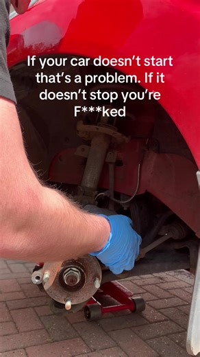 🔥 Who else changes their own front brakes? Drop a comment if you do your own car maintenance! 🚗🛠️ #Cartok #mechanic #fyp #diy #automotive