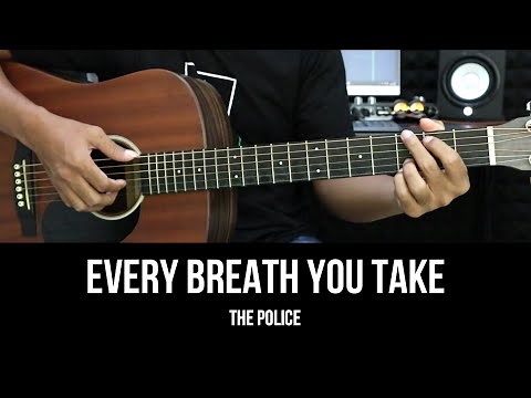 Every Breath You Take - The Police | EASY Guitar Tutorial - Chords / Lyrics - Guitar Lessons