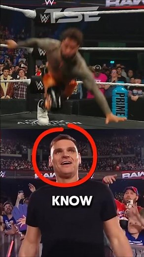 Did You Know Jey Uso Botched This Spear On Purpose? 😳