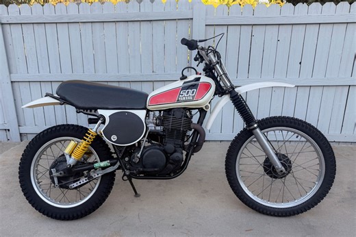No Reserve: 1976 Yamaha TT500