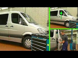 Adjusting the Mercedes-Benz Sprinter door - step by step