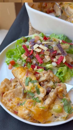 Easy Chicken Fajita Casserole Recipe