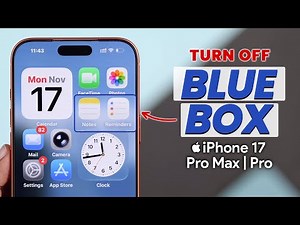 How to Remove Blue Box Jumping Around on iPhone Screen - Fixed