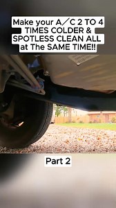 Make your A／C 2 TO 4 TIMES COLDER & SPOTLESS CLEAN ALL at The SAME TIME!! 1.2 | Remove Rust In Engine Parts