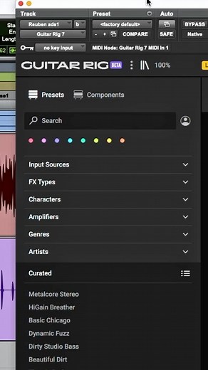 3.8K views · 21 reactions | Share your favorite Guitar Rig 7 presets!  @youngguru763 @reubenvincent #proaudio #audioengineer | iZotope | Facebook