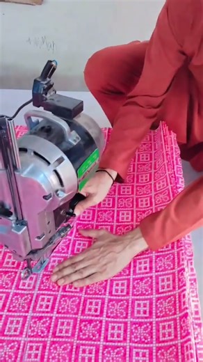 cloth cutting process in the factory #shorts