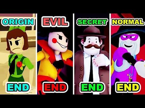 Break In 2 - All 4 Endings! (Normal, Secret, Evil, Origin) [ROBLOX]