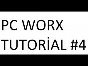 How to use the inputs and outputs from the PLC/Phoenix Contact Tutorial/Pc Worx Tutorial
