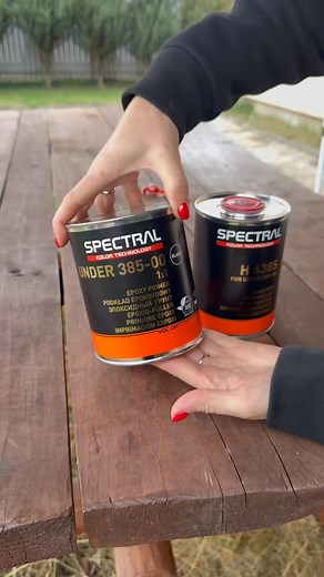 SPECTRAL 385-00 EPOXY PRIMER 1:1 BLACK 🔥🔥🔥 FAST-DRYING 🔥🔥🔥 #rags #daugavpilsrags #spectral #epoxy #recommendations | SIA RAGS Daugavpils
