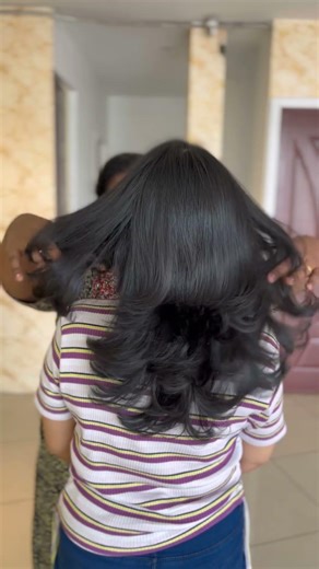 hair cutting 💕 #trending #haircut #hairstyle #hair #makeup #makeover #utube #tutorial #valentine