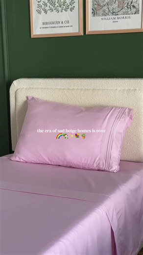 war is over!!!! adding as much color to our homes as possible this spring because everyone deserves to feel this joy 🌈✨ making homes feel like yours!! #fyp #bedding #spring #rainbow #beigeaesthetic