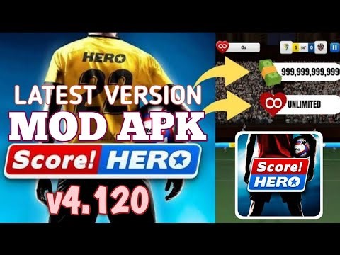100% Working! Score Hero MOD APK v4.030 (Unlimited Lives, Energy & Max Hero Level) 2025