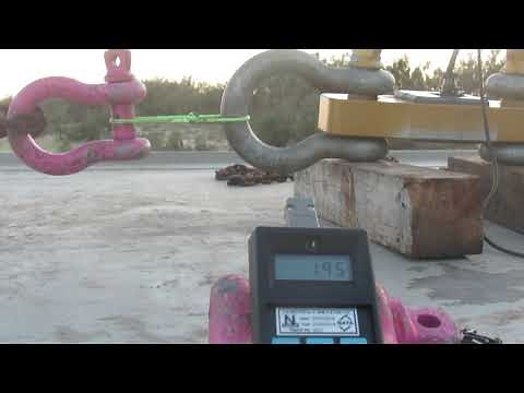 Destruction Test - 4mm Dyneema Soft Shackle