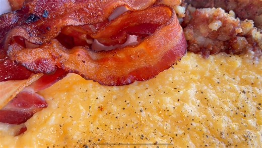 4.8K views · 200 reactions | I’m from the #South where we put salt & butter in our grits and a lil cheese ain’t never hurt nothing ‍ breakfast before the day kicks off | Crys Speaks | Facebook