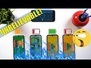 Realme 3 Pro vs Redmi Note 7 Pro Vs Samsung A50 Vs A20: Battery Comparison | Charging/Drain Test