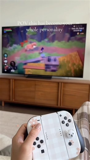 My gaming setup has to be cute and match