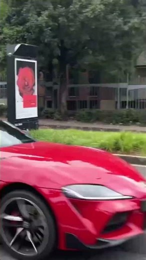 toyota supra shoots flames #supra #1000hp #flames #viralvideo #fyp