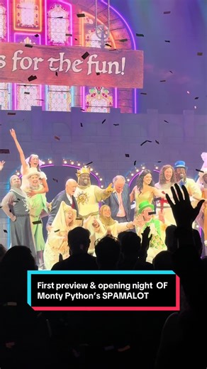 POV of a lovely night with @Monty Python’s Spamalot and @Hollywood Pantages … See it March 24 - April 12 2026! GET YOUR TICKETS!! #montypython #montypythonandtheholygrail #spamalot #pantagestheatre #broadwaymusicals