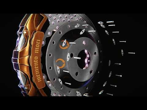 3D Product Animation: Car Wheel, Tire, Rim & Brake Assembly — Product Visualization