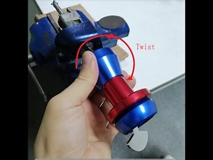 HU92 Turbo Decoder Auto Locksmith Tool Car Opening Tools in Hua Shi Locksmith Unpacking Video