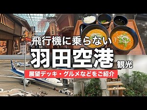 A tour around Haneda Airport! Check out the observation decks and little-known spots