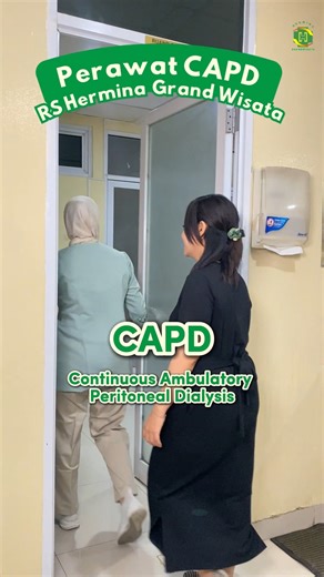 RSU Hermina Grand Wisata on Instagram: "✨ Tindakan CAPD di RS Hermina Grand Wisata ✨ Sahabat Hermina yang membutuhkan terapi Continuous Ambulatory Peritoneal Dialysis (CAPD), kini bisa mendapatkan pelayanan terbaik dengan tim perawat handal, terlatih, dan profesional 😇💙 Di sini, setiap tindakan dilakukan dengan standar tinggi untuk memastikan kenyamanan dan keamanan Sahabat Hermina selama perawatan. Follow @rsuherminagrandwisata untuk informasi kesehatan lainnya dan edukasi seputar perawatan g