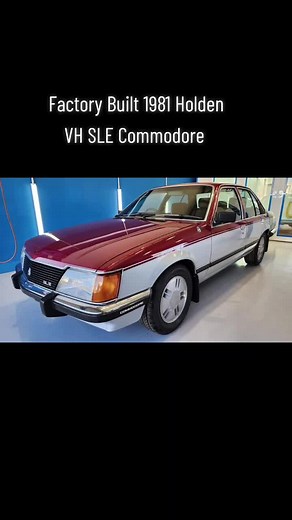 1981 Holden VH SLE Commodore Factory Restored with Original 5.0L V8